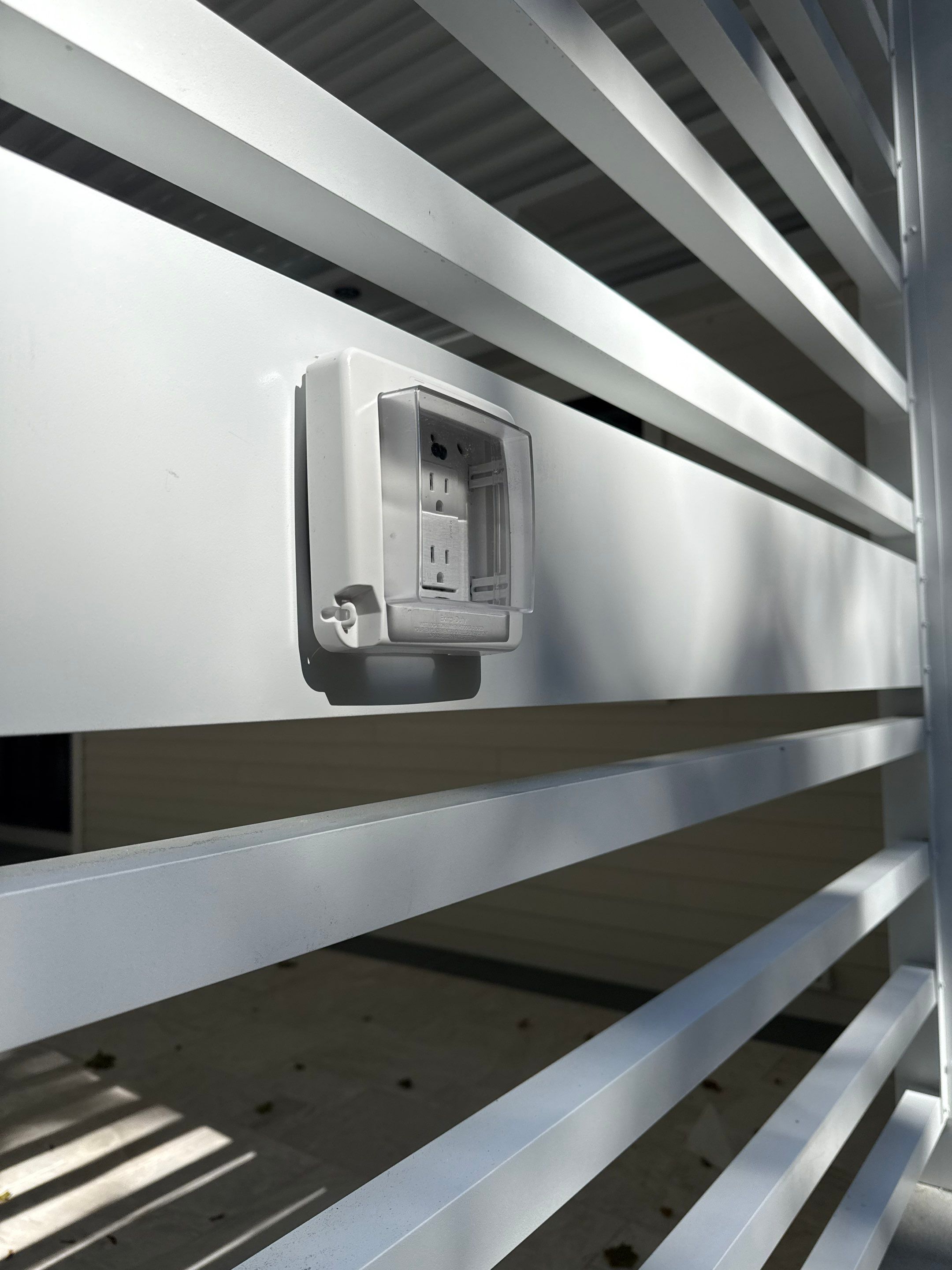 Outdoor Outlet & Pergola Wiring