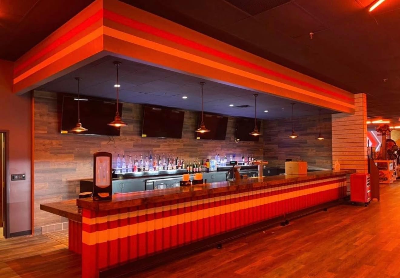 Bar Area Commercial Lighting