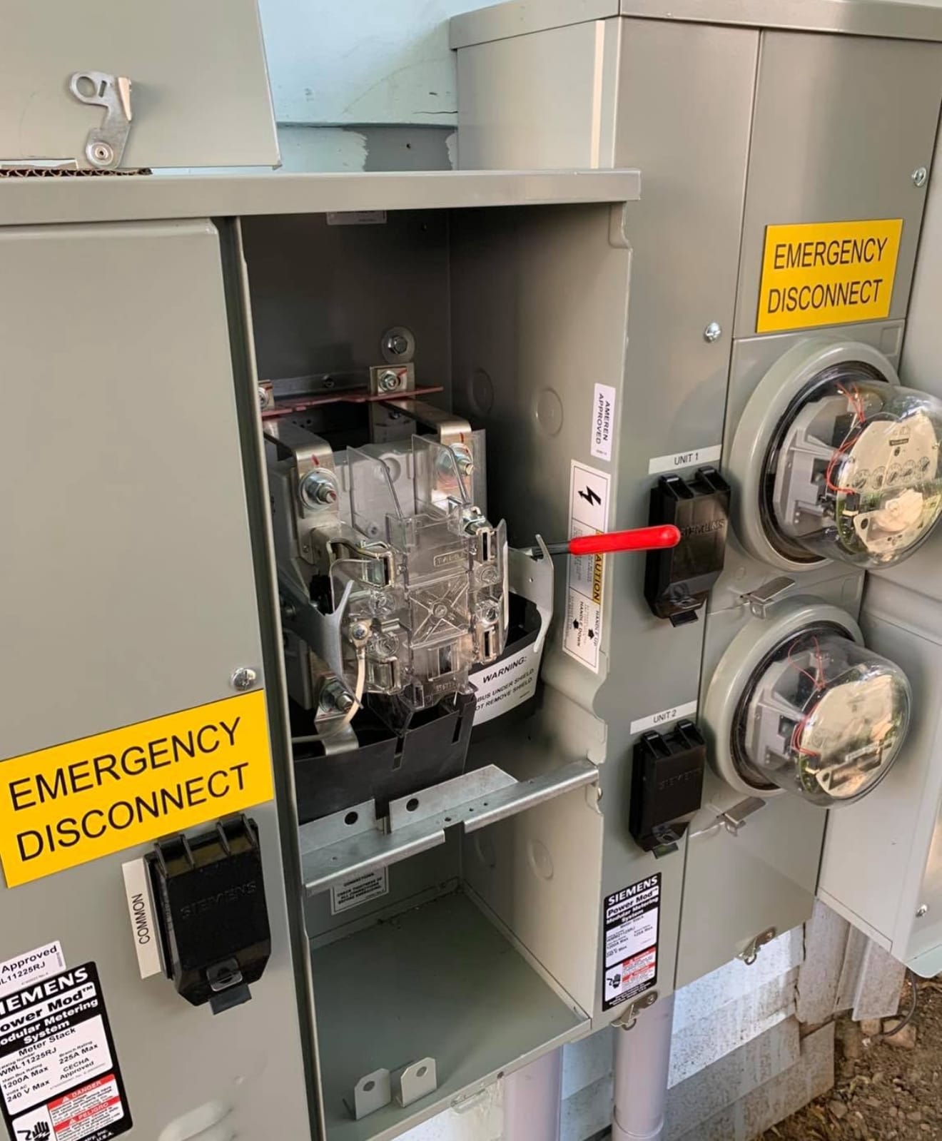 Emergency Disconnect & Meter Work